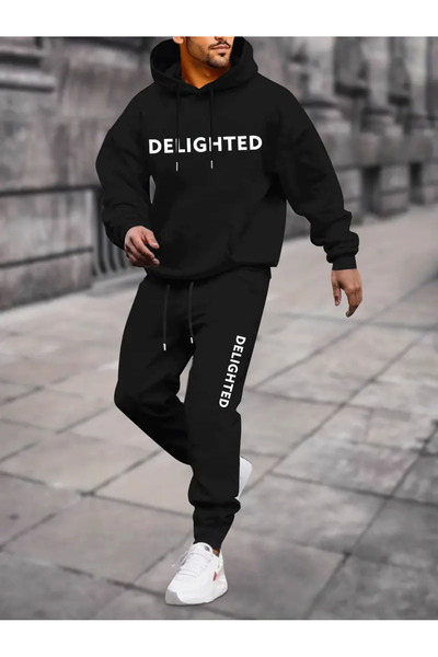 Frisson Comfortable Sports Suit - Jogger Pants with Hood