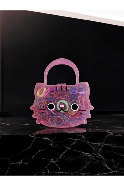 MUTENA Colorful Multi Children's Buckle Set Boxed - Cat Pattern Rubber Buckle...
