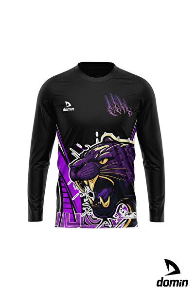 DOMİN SPOR Yetişkin-çocuk Siyah Kaleci Forması Maç Forması Futbol Forması Ve Şort Seti