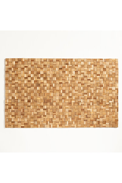 Zsa Zsa Zsu Toba Ahşap Ahşap Paspas 60x100 Cm Natural