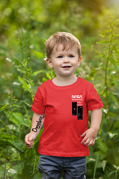 oneagılyazı Tricou oversize pentru copii cu imprimeu NASA