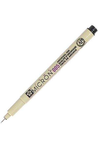 Sakura Pıgma Micron 005 - Black, 0.2 mm Cut