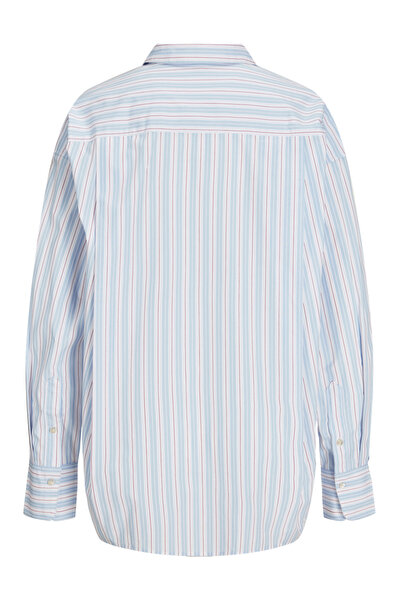 Jack & Jones Cămașă de bază oversize din poplin pentru femei - Jamie