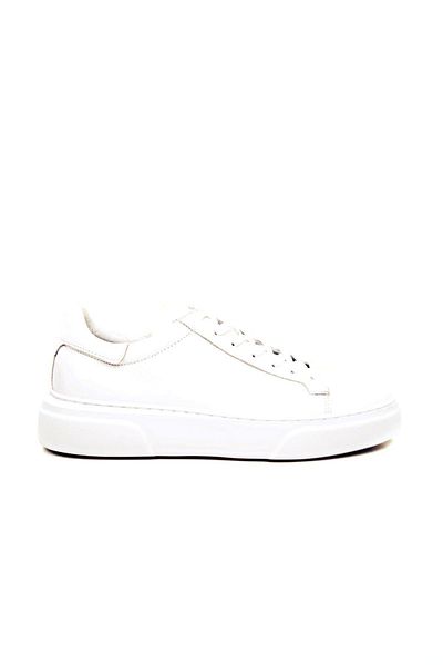Ustalar Ayakkabı Çanta Λευκά Παπούτσια Sneaker από Γνήσιο Δέρμα 632.2501