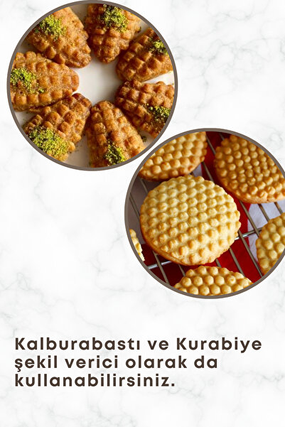 grimorlife Practical Silicone Trivet Honeycomb Patterned Griddle Mold Round Colored Silicone Trivet - 1 Piece