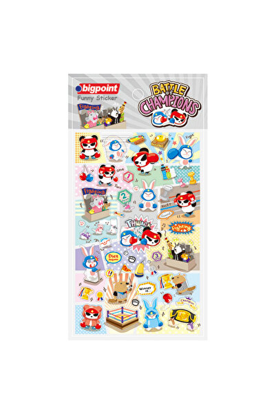 Bigpoint Autocolant Războiul Campionilor x 15 bucăți