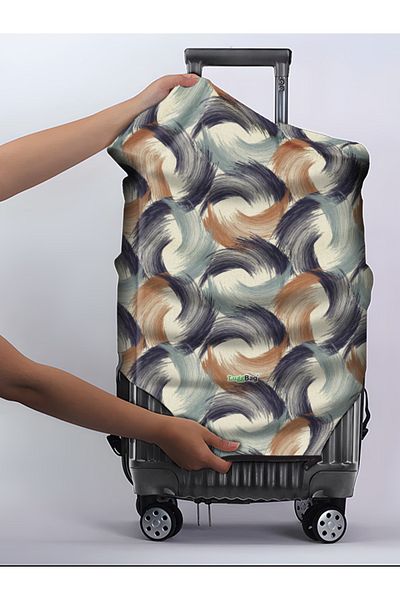 LUGGBAG Suitcase Cover, Suitcase Wearable Fabric Cover Lb25004