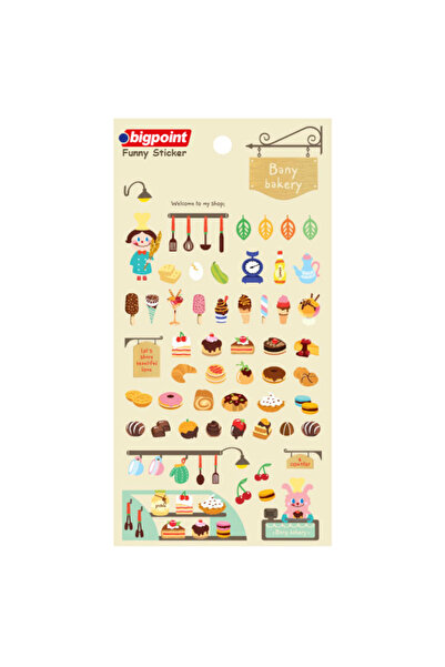 Bigpoint Sticker Bany Fırını X 15 Adet