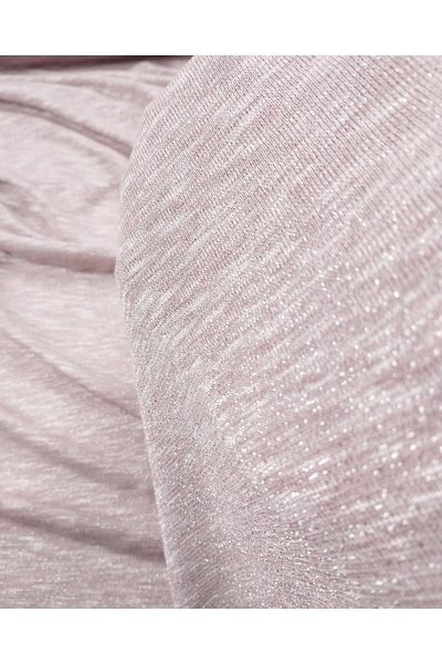 Kumaş Parça 150 Μοντέλο Pink Lame Glitter Λεπτό Πλεκτό Πλάτος