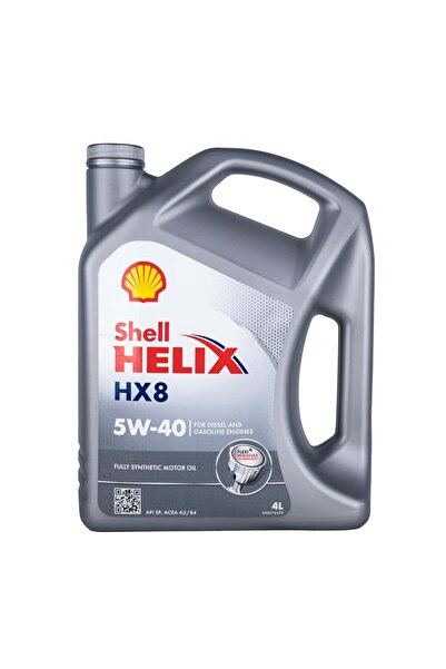 SHELL Helix Hx8 Synthetic 5w-40 Motor Yağı 4 Litre 2024 Üretim