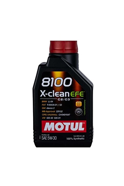 Motul 8100 X-clean Efe 5w/30 1 Lt (DİZEL & BENZİNLİ)