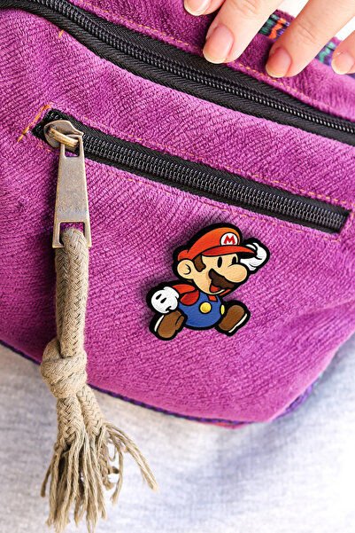 Rozzy Lab Super Mario - Rozet - Broş - Yaka Çanta Aksesuar