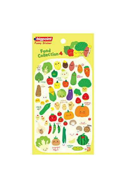 Bigpoint Sticker Vegetable X 15 Pieces