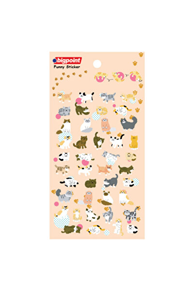 Bigpoint Sticker Cats X 15 Pieces