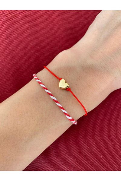 MagicStone Heart Martenicha Lucky Bracelet with Five Cards