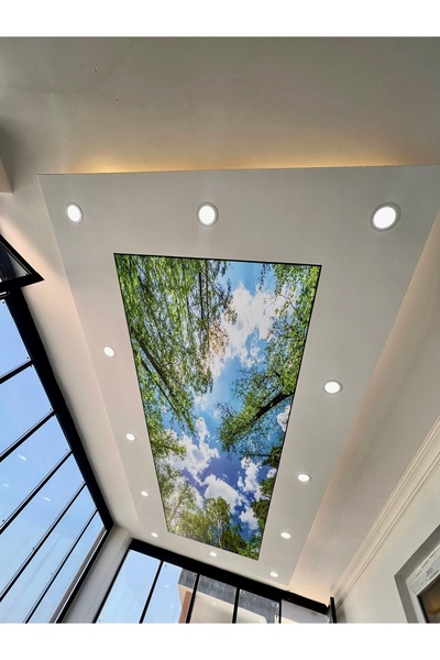 poster marketi Doğa Manzaralı Gergi Tavan | Ferah ve Aydınlık Tasarım | Özel ...