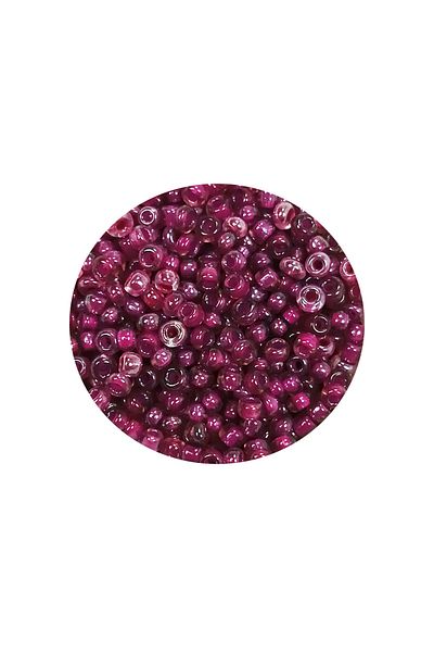 STUMBANNG Bulk glass sand beads (11/0) 2 mm - 60 grams - purple - bnc040