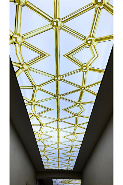 poster marketi Altın Çerçeveli Gergi Tavan | Klasik ve Modern Dekorasyon