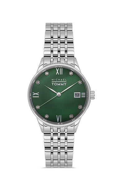 MICHAEL TOMMY Steel Women's Wristwatch - Mt-20268L-Byy03