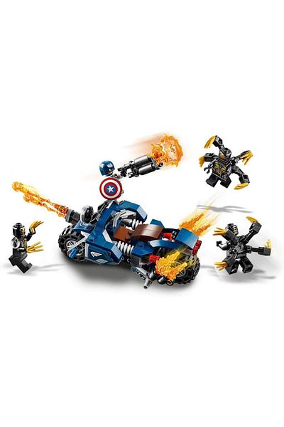 LEGO أبطال خارقون كابتن أمريكا: أوتريدر 76123