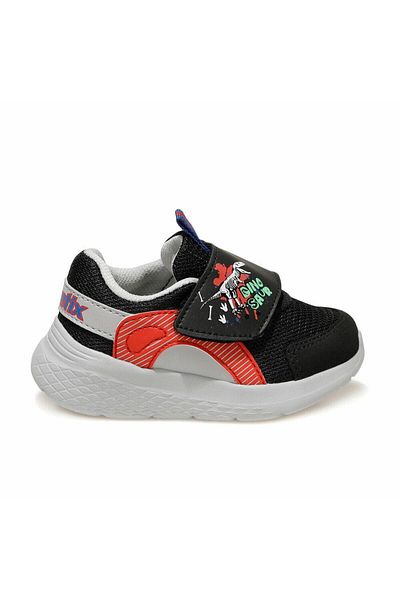 Kinetix Strenx 1fx Boy's Black-grey-red Casual Sneaker