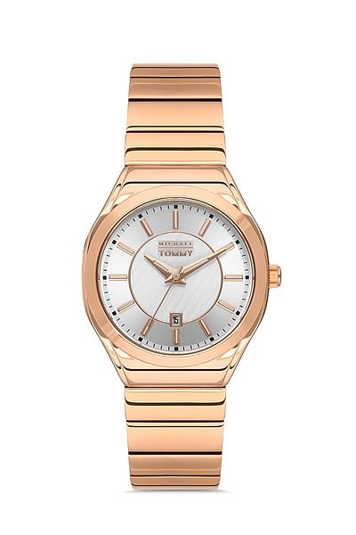 MICHAEL TOMMY Steel Women's Wristwatch - Mt-41002L-Rb33