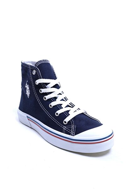 U.S. Polo Assn. U.S Polo Assn. Penelope Hıgh 1FX Lacivert Kadın Bez Spor Ayakkabı