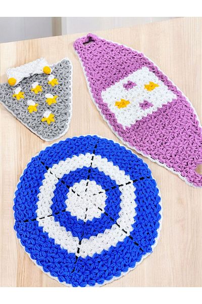 TUTUYA TEXTIL 3 Piece Mixed Fiber Set Dowry Fiber