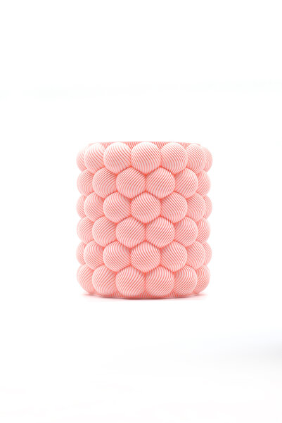 Home Bubbles Pembe Dekoratif Saksı 16x15cm