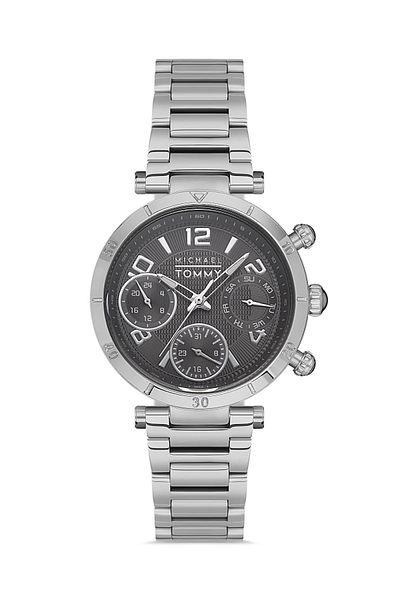 MICHAEL TOMMY Steel Women's Wristwatch - Mt-20264L-Bbsy83