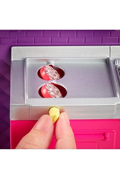 Barbie 'nin Yemek Arabası Oyun Seti Gmw07