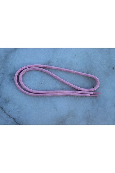 Assa Wood 70 cm Round Laces, Pink Corded Shoelaces, 1 Pair