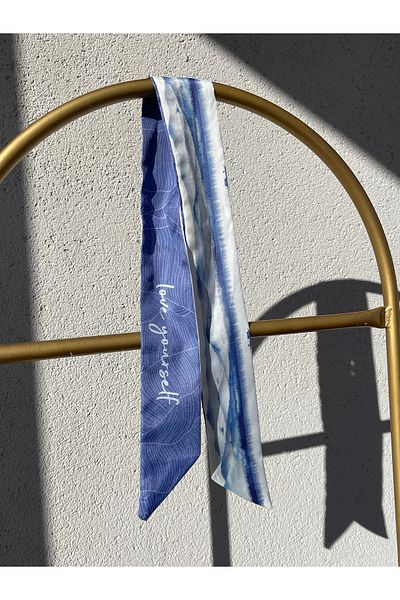 MAHLA Double Sided Scarf Thin Shawl - Bag Accessory