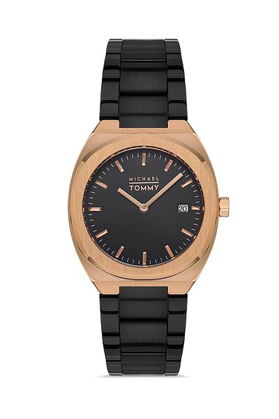 MICHAEL TOMMY Steel Women's Wristwatch - Mt-20245L-Syrsy92