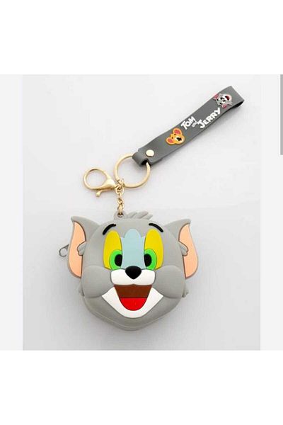 SHOPNEST Tom Silicone Keychain Coin Purse