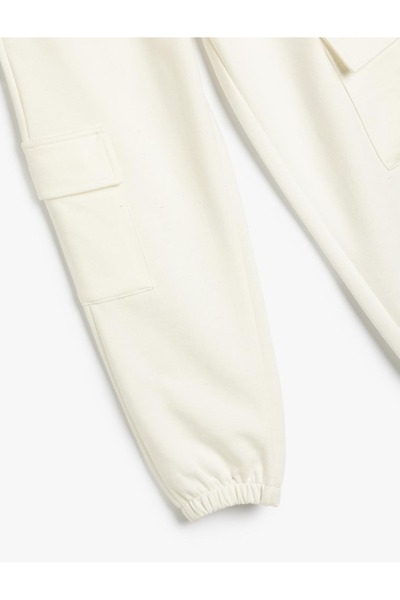 Koton Φούτερ από ελαστικό βισκόζη για κορίτσια Cargo Jogger