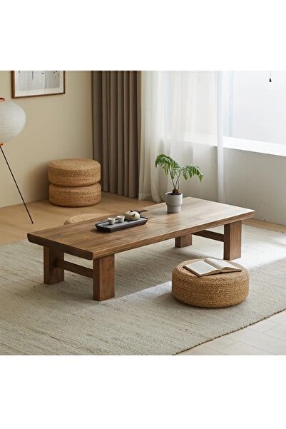 shardywood Ahşap Ceviz Orta Sehpa Kahve Sehpası Çay Sehpası