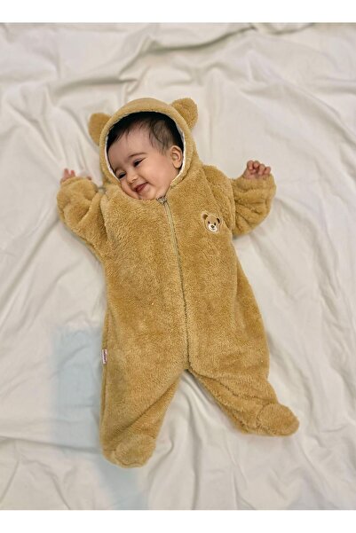 Minizade Wellsoft Plush Unisex Zippered Winter Baby Sleeping Bag Baby Rompers Children's Rompers Children's Costume