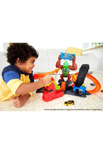 HOT WHEELS Zehirli Goril Saldırısı Oyun Seti Gtt94