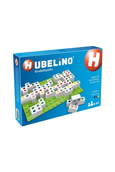 Hubelino Mind Game Rainbow Domino Stones Box Game (71 PIECES)410054