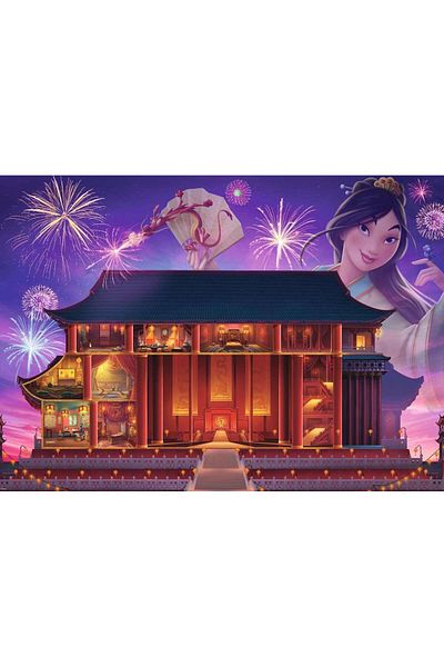 RAVENSBURGER Puzzle 1000 Pieces Walt Disney Castle of Mulan173327