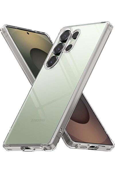 Rivor Samsung Galaxy S25 Ultra Için Kılıf Kamera Korumalı Süper Şeffaf Esnek ...