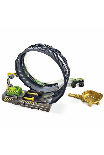 mattel Hot Wheels Monster Trucks Çemberde Yarış Seti Hbh70