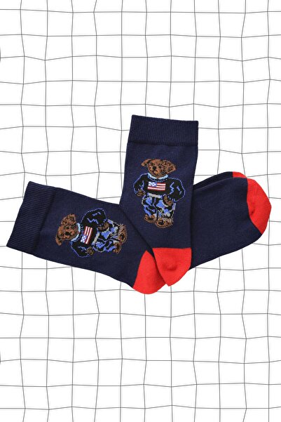 ZISHAN Шкарпетки з підкладкою - з деталізованим трендовим візерунком на п'яті та носку 444