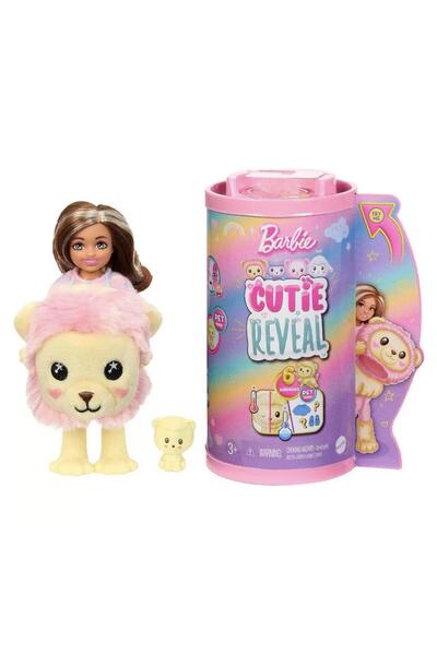 Barbie HKR17 Chelsea Cutie Reveal Bebekler Chelsea Sevimli Kostümler Serisi