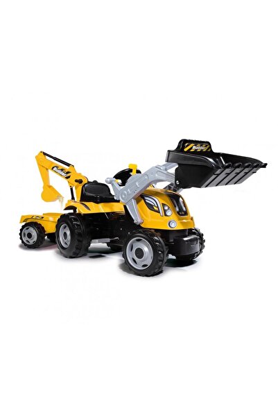 Smoby Builder Max Excavatörlü Römorklu Traktör 710301