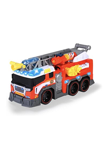 Dickie İtfaiye Aracı, Sesli Ve Işıklı, Uzatılabilir Merdivenli, Su Fonksiyonl...