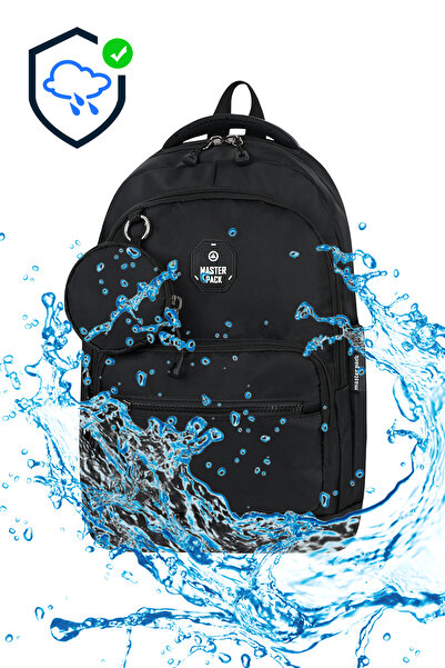ms mixxstore Luxury Satin Water Repellent Fabric Large Size Back Junior High School and High School Bag