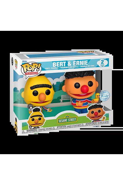 Funko سيسام ستريت بيرت وإرني بوب! مجسم فينيل - عبوة من 2
