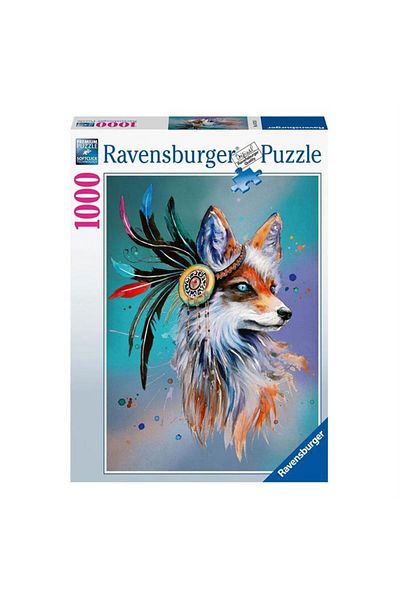 RAVENSBURGER 1000 Piece Puzzle Colorful Fox
